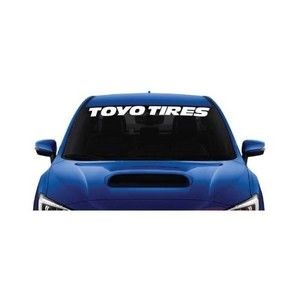 Toyo Tires – Windshield Banner Decal Sticker 42"